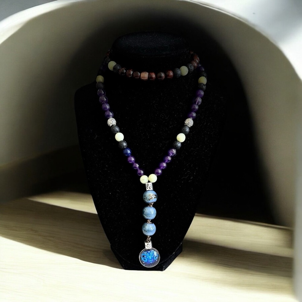 18 inch zodiac necklace with a zodiac pendant